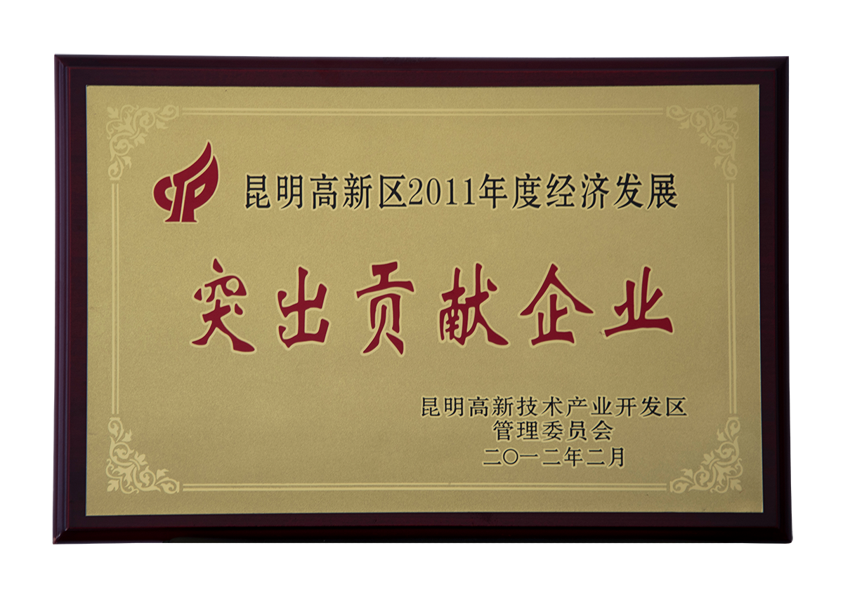 突出貢獻企業