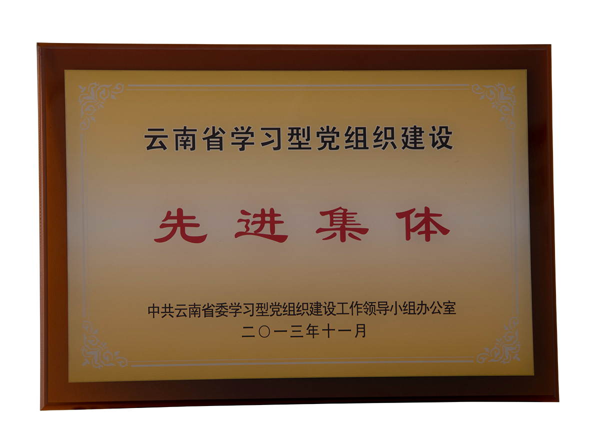 雲南省學習型黨組織建設先進集體